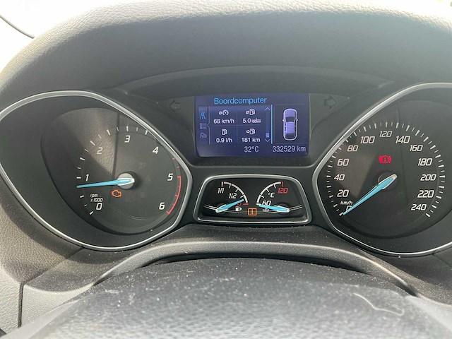 2012 - ford - focus wagon - 1.6 tdci eco. l. ti. - personenauto - afbeelding 8 van  8