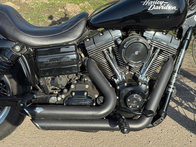 2012 - harley davidson - chopper - 96 fxdc dyna super glide cust - motorfiets - afbeelding 11 van  23