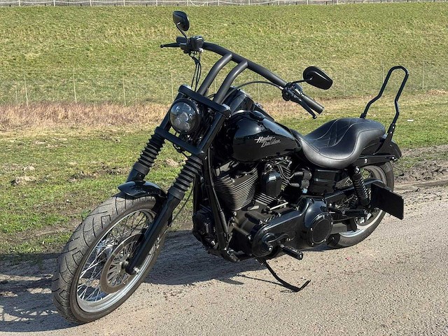 2012 - harley davidson - chopper - 96 fxdc dyna super glide cust - motorfiets - afbeelding 1 van  23