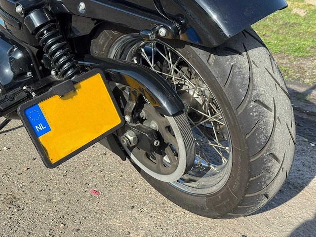 2012 - harley davidson - chopper - 96 fxdc dyna super glide cust - motorfiets - afbeelding 20 van  23