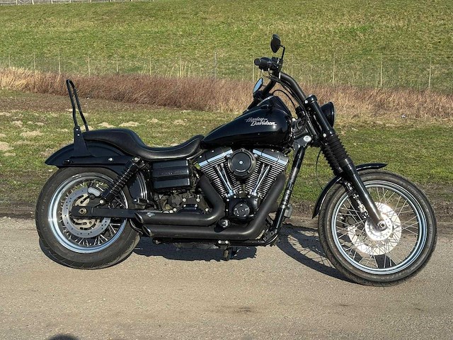 2012 - harley davidson - chopper - 96 fxdc dyna super glide cust - motorfiets - afbeelding 7 van  23