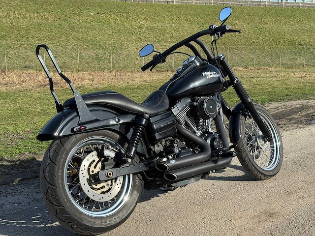 2012 - harley davidson - chopper - 96 fxdc dyna super glide cust - motorfiets - afbeelding 8 van  23