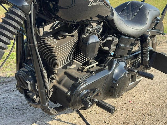 2012 - harley davidson - chopper - 96 fxdc dyna super glide cust - motorfiets - afbeelding 9 van  23