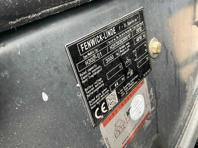 2012 - linde - hd30 - 3 ton - diesel - vorkheftruck - afbeelding 9 van  19