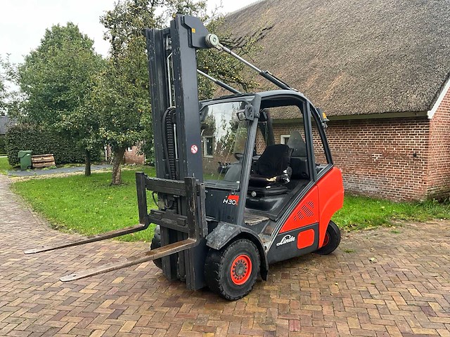 2012 - linde - hd30 - 3 ton - diesel - vorkheftruck - afbeelding 1 van  19