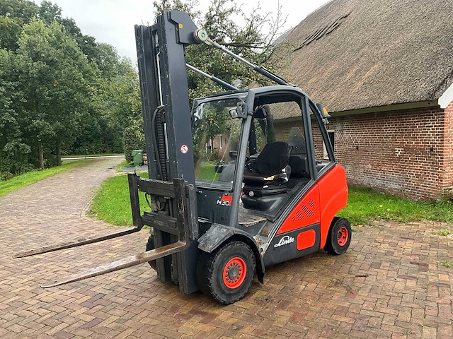 2012 - linde - hd30 - 3 ton - diesel - vorkheftruck - afbeelding 18 van  19