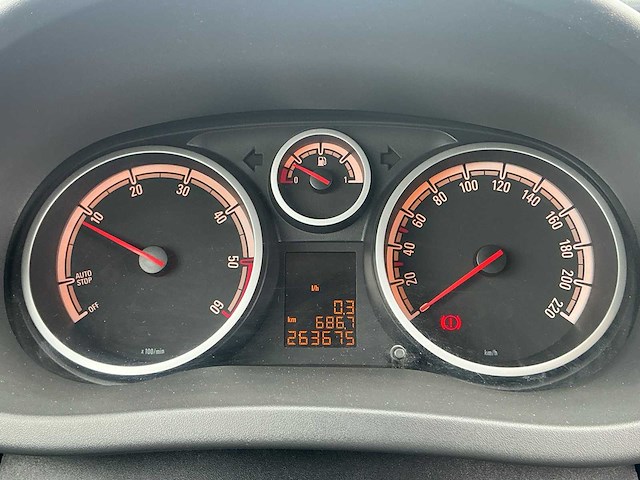 2012 - opel - corsa - 1.3 cdti ecof.bn.ed. - personenauto - afbeelding 10 van  11