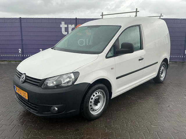 2012 - volkswagen - caddy - 2.0 ecofuel - bedrijfswagen - afbeelding 3 van  14