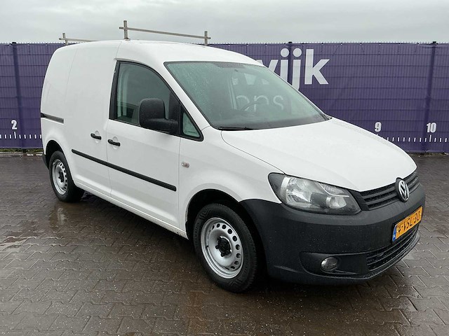 2012 - volkswagen - caddy - 2.0 ecofuel - bedrijfswagen - afbeelding 13 van  14
