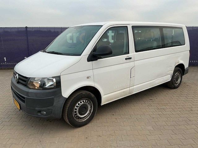 2012 - volkswagen - transporter kombi - 2.0 tdi l2h3 trendl. - 9-persoons bus - bedrijfswagen - afbeelding 1 van  12