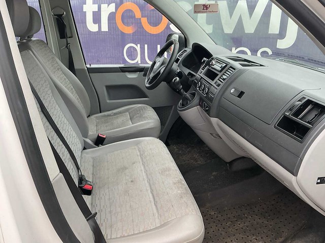 2012 - volkswagen - transporter kombi - 2.0 tdi l2h3 trendl. - 9-persoons bus - bedrijfswagen - afbeelding 8 van  12