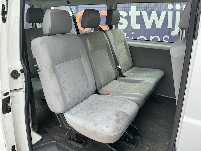 2012 - volkswagen - transporter kombi - 2.0 tdi l2h3 trendl. - 9-persoons bus - bedrijfswagen - afbeelding 9 van  12