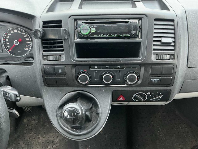 2012 - volkswagen - transporter kombi - 2.0 tdi l2h3 trendl. - 9-persoons bus - bedrijfswagen - afbeelding 12 van  12