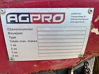 2012 agpro 3a oplegger met dolly - afbeelding 4 van  16