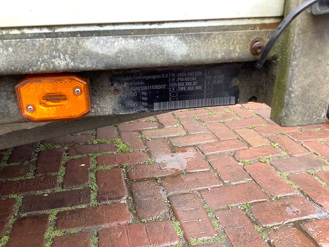 2012 anssems bsx2 aanhangwagen - afbeelding 9 van  9