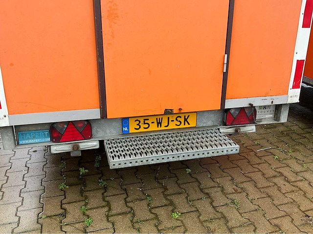 2012 atec / brouwer sm400l schaft aanhangwagen - afbeelding 12 van  14