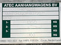 2012 atec / brouwer sm400l schaft aanhangwagen - afbeelding 2 van  12