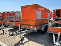 2012 atec eb2 2-1 dubbelas huif aanhangwagen - afbeelding 1 van  18