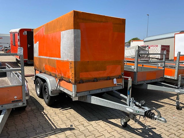 2012 atec eb2 2-1 dubbelas huif aanhangwagen - afbeelding 12 van  18