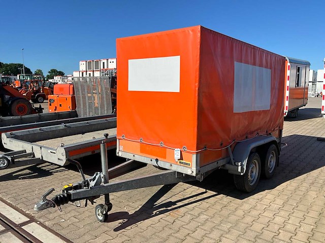 2012 atec eb2 2-1 dubbelas huifaanhangwagen - afbeelding 1 van  17