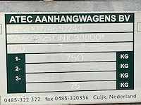 2012 atec eo1300 zeilaanhangwagen - afbeelding 5 van  13