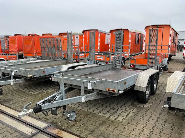 2012 atec mg1 graafmachine transporter / voertuig aanhangwagen - afbeelding 1 van  18