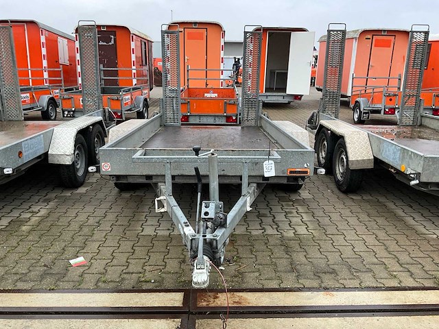 2012 atec mg1 graafmachine transporter / voertuig aanhangwagen - afbeelding 9 van  18