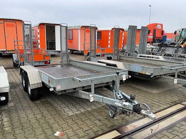 2012 atec mg1 graafmachine transporter / voertuig aanhangwagen - afbeelding 17 van  18