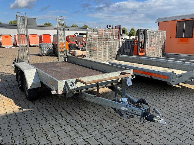2012 atec mt1 graafmachine transporter / voertuig aanhangwagen - afbeelding 12 van  18