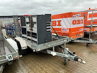 2012 atec mt1 graafmachine transporter / voertuig aanhangwagen - afbeelding 3 van  9