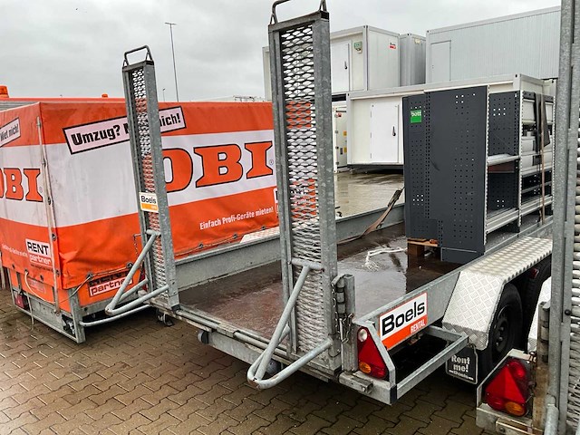 2012 atec mt1 graafmachine transporter / voertuig aanhangwagen - afbeelding 4 van  9