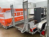 2012 atec mt1 graafmachine transporter / voertuig aanhangwagen - afbeelding 4 van  9