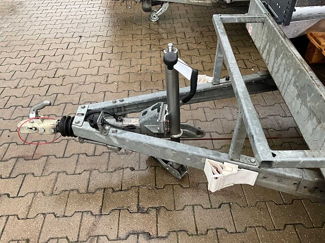 2012 atec mt1 graafmachine transporter / voertuig aanhangwagen - afbeelding 8 van  9