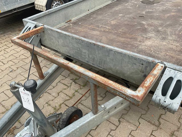 2012 atec mt1 graafmachine transporter / voertuig aanhangwagen - afbeelding 18 van  18