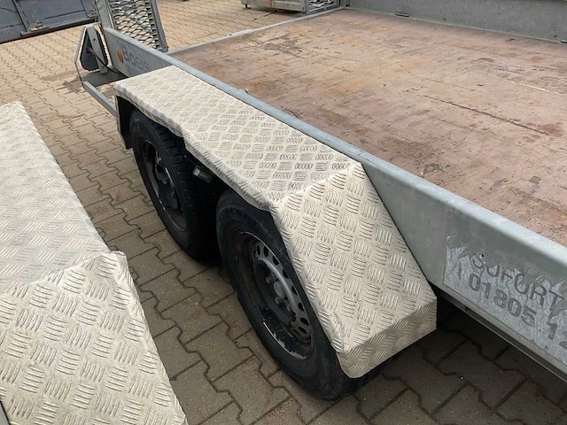 2012 atec mt1 graafmachine transporter / voertuig aanhangwagen - afbeelding 2 van  21