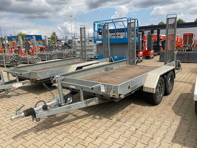 2012 atec mt1 graafmachine transporter / voertuig aanhangwagen - afbeelding 1 van  21