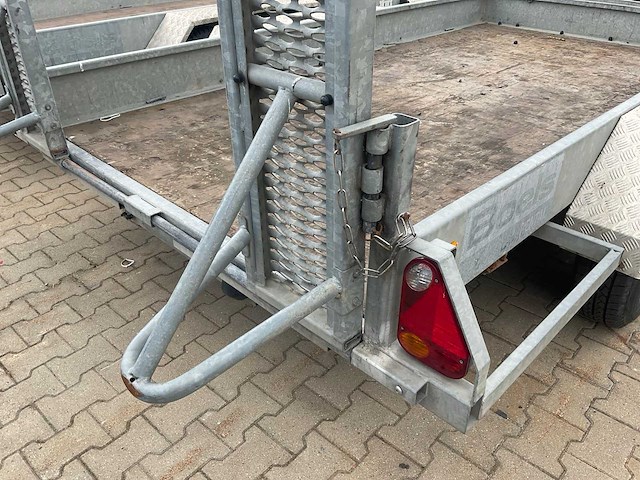 2012 atec mt1 graafmachine transporter / voertuig aanhangwagen - afbeelding 6 van  21
