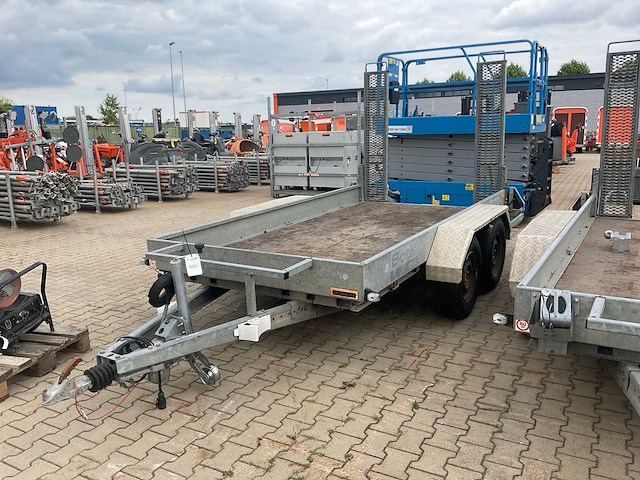 2012 atec mt1 graafmachine transporter / voertuig aanhangwagen - afbeelding 1 van  21