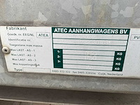 2012 atec mt1 graafmachine transporter / voertuig aanhangwagen - afbeelding 14 van  21