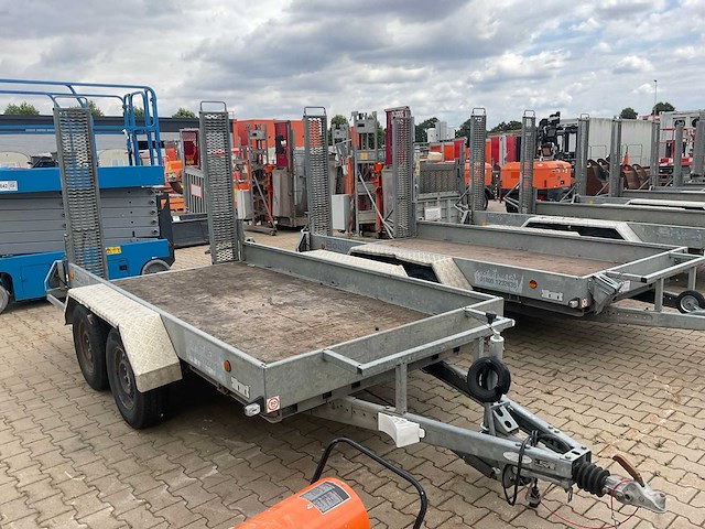 2012 atec mt1 graafmachine transporter / voertuig aanhangwagen - afbeelding 15 van  21