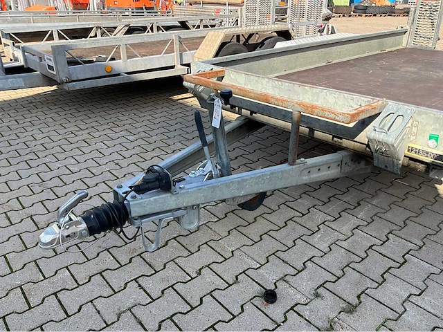 2012 atec mt1 graafmachine transporter / voertuig aanhangwagen - afbeelding 3 van  18