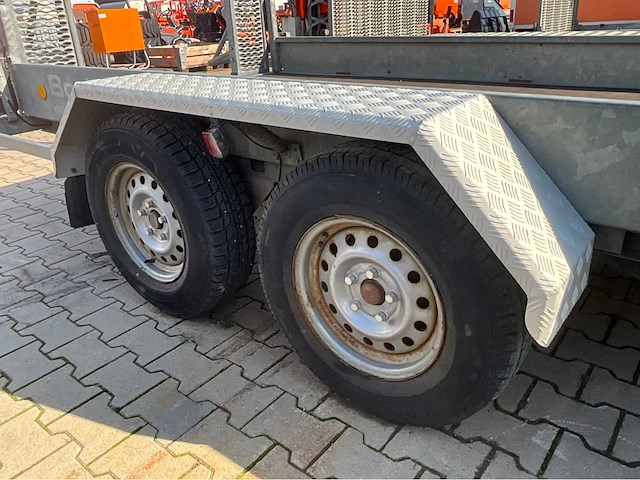 2012 atec mt1 graafmachine transporter / voertuig aanhangwagen - afbeelding 9 van  18