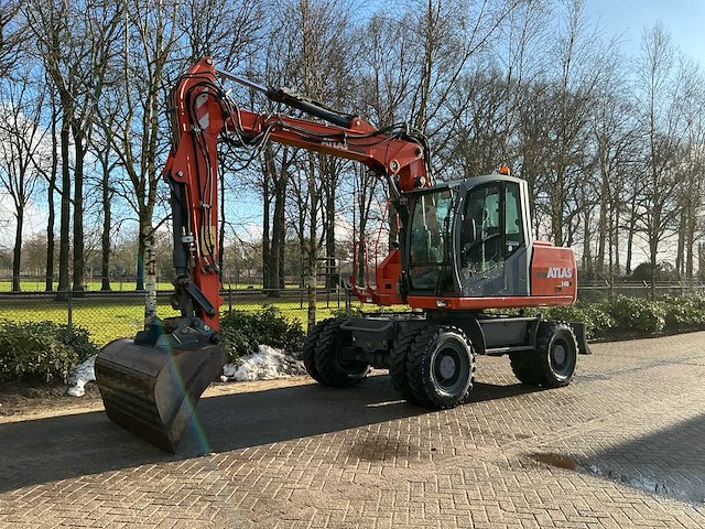 2012 atlas 140w banden graafmachine - afbeelding 1 van  39