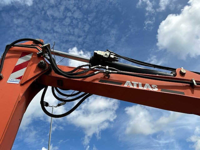 2012 atlas 160w banden graafmachine met driedelige giek - afbeelding 9 van  58