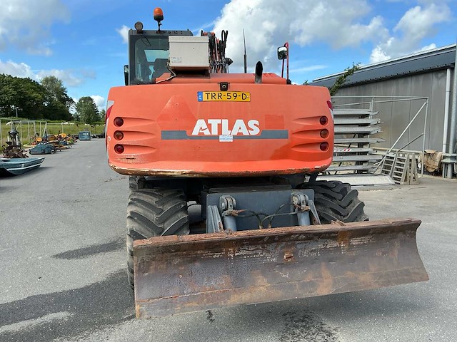 2012 atlas 160w banden graafmachine met driedelige giek - afbeelding 45 van  58