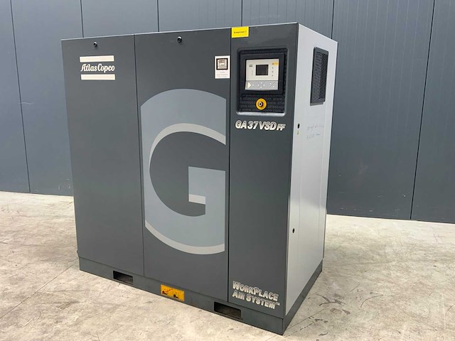 2012 atlas copco ga37vsd luchtcompressor - afbeelding 2 van  7