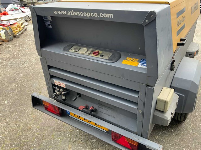 2012 atlas copco xahs 107 compressor aanhangwagen - afbeelding 5 van  18