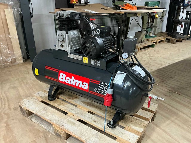 2012 balma lt150 zuigercompressor - afbeelding 4 van  11