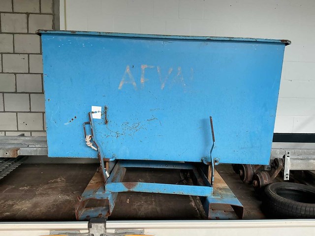 2012 bauer ak100 afvalcontainer - afbeelding 6 van  8