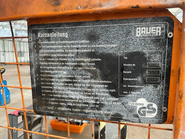 2012 bauer mb-d werkbak - afbeelding 4 van  7
